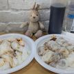 Rice rolls we with shrimps and beef