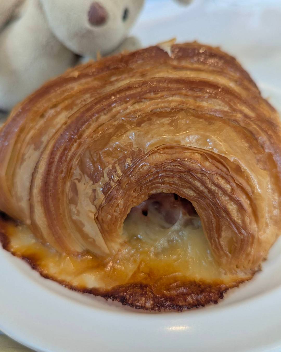 Ham & Cheese Croissant at La Boulangerie & Co Wilson