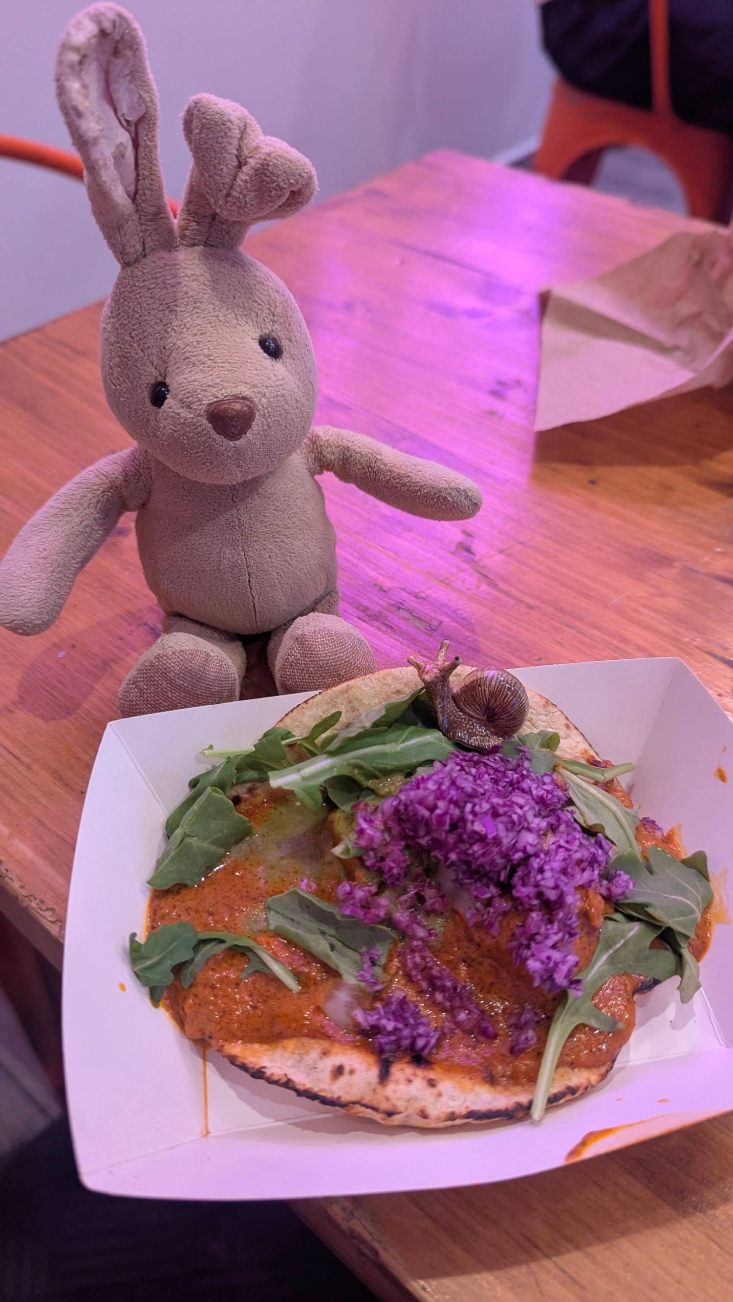 Roti + Chicken Tikka Masala at Taco Mahal
