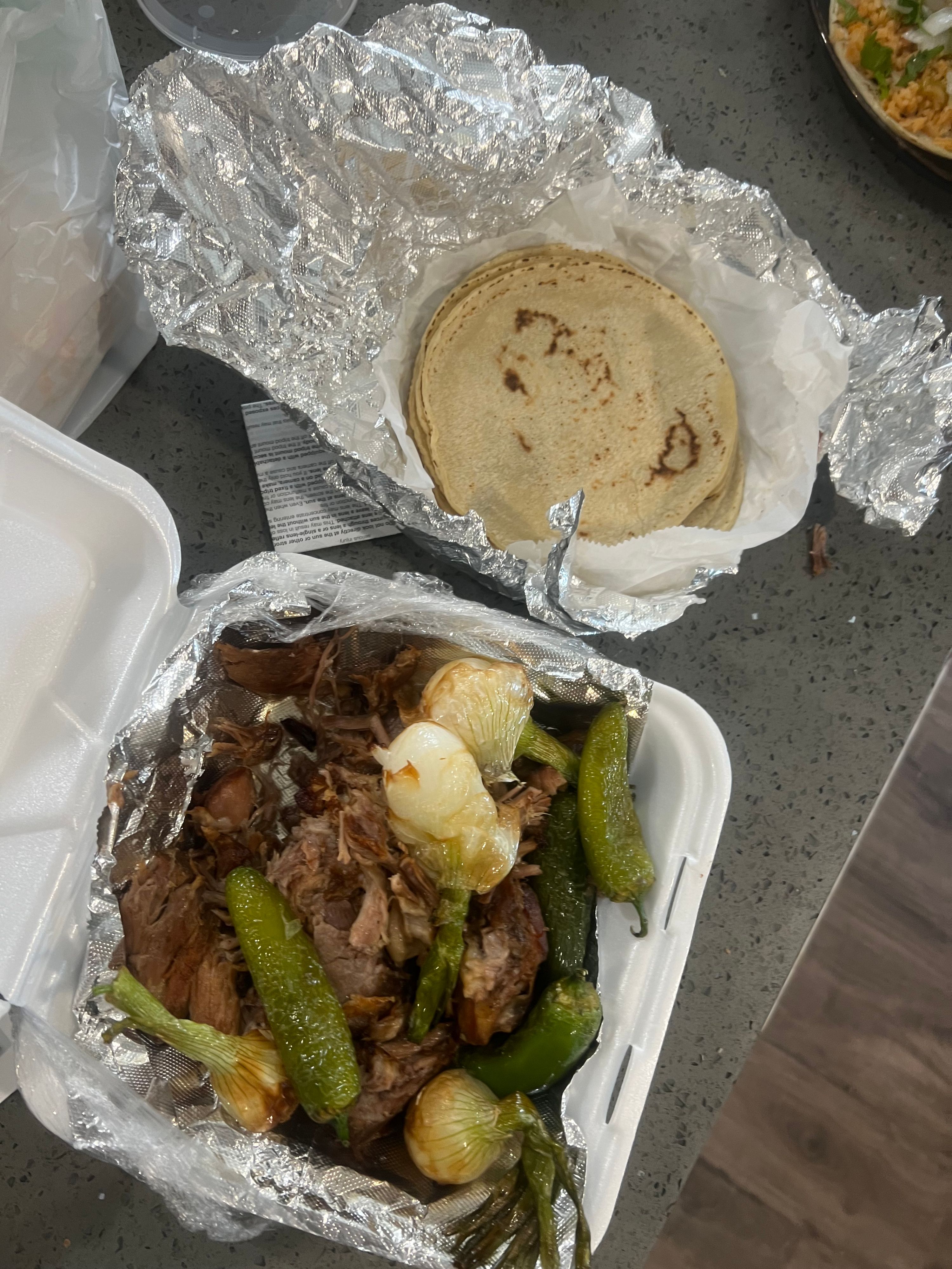 Combo Carnitas Salsa Verde