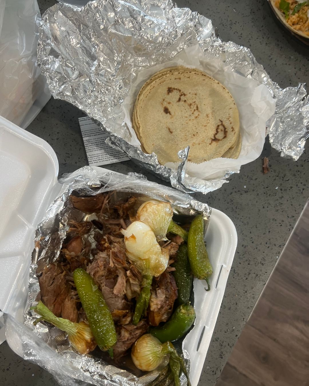 Combo Carnitas Salsa Verde