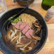 Beef tataki udon