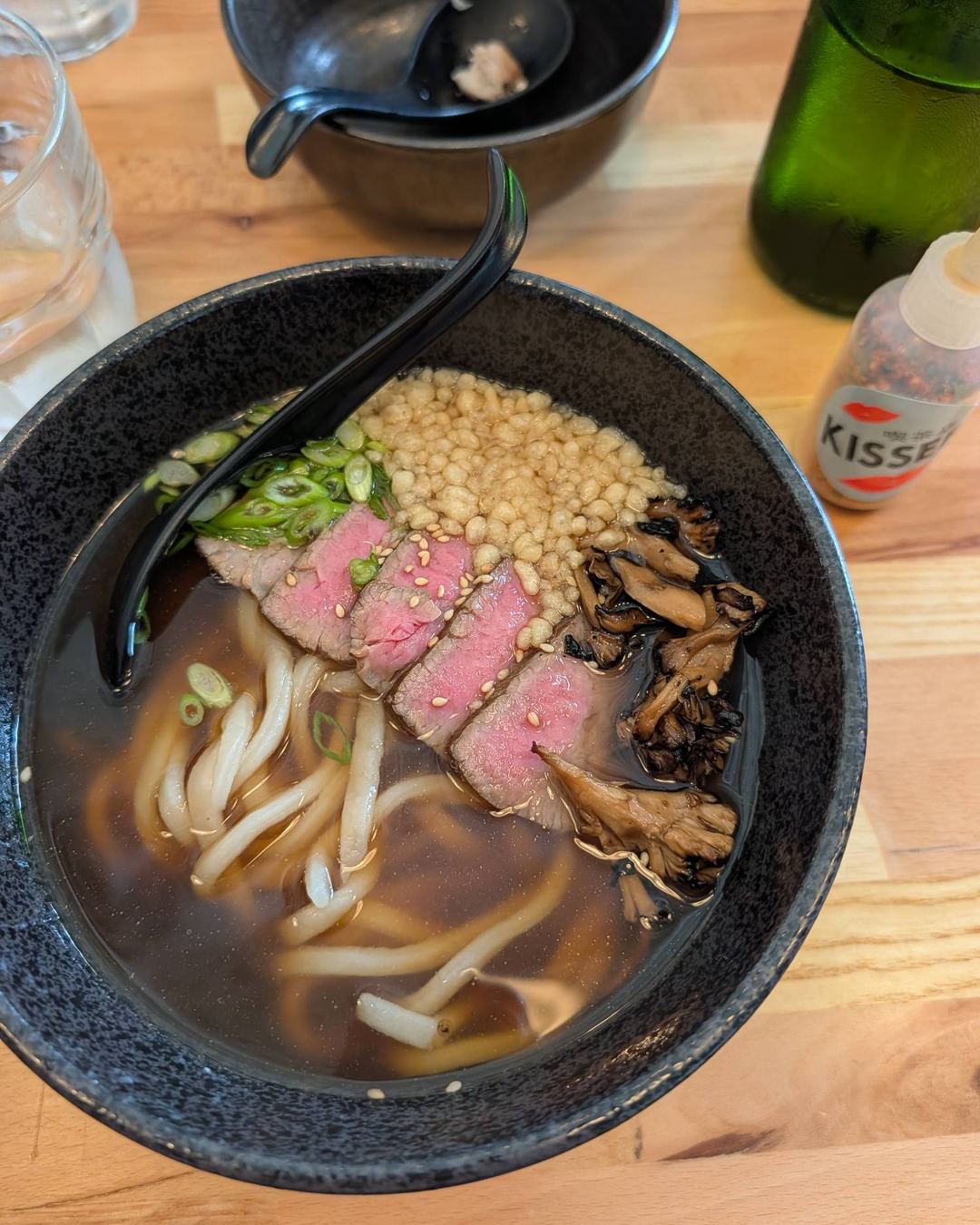 Beef tataki udon
