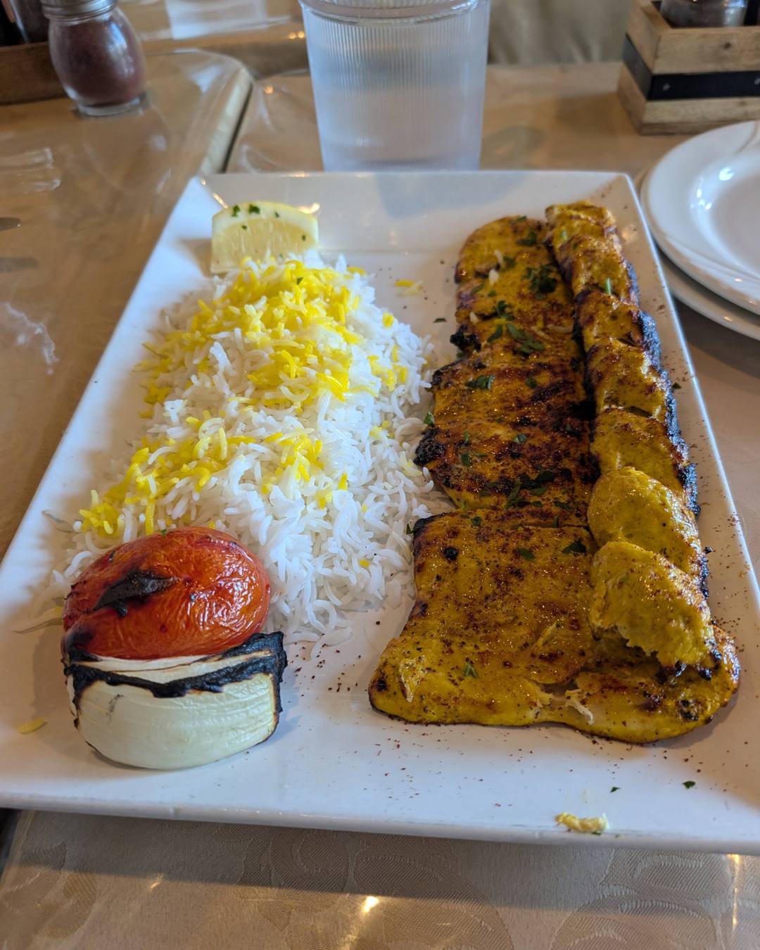 Koobideh Kabob at Sumac Cafe