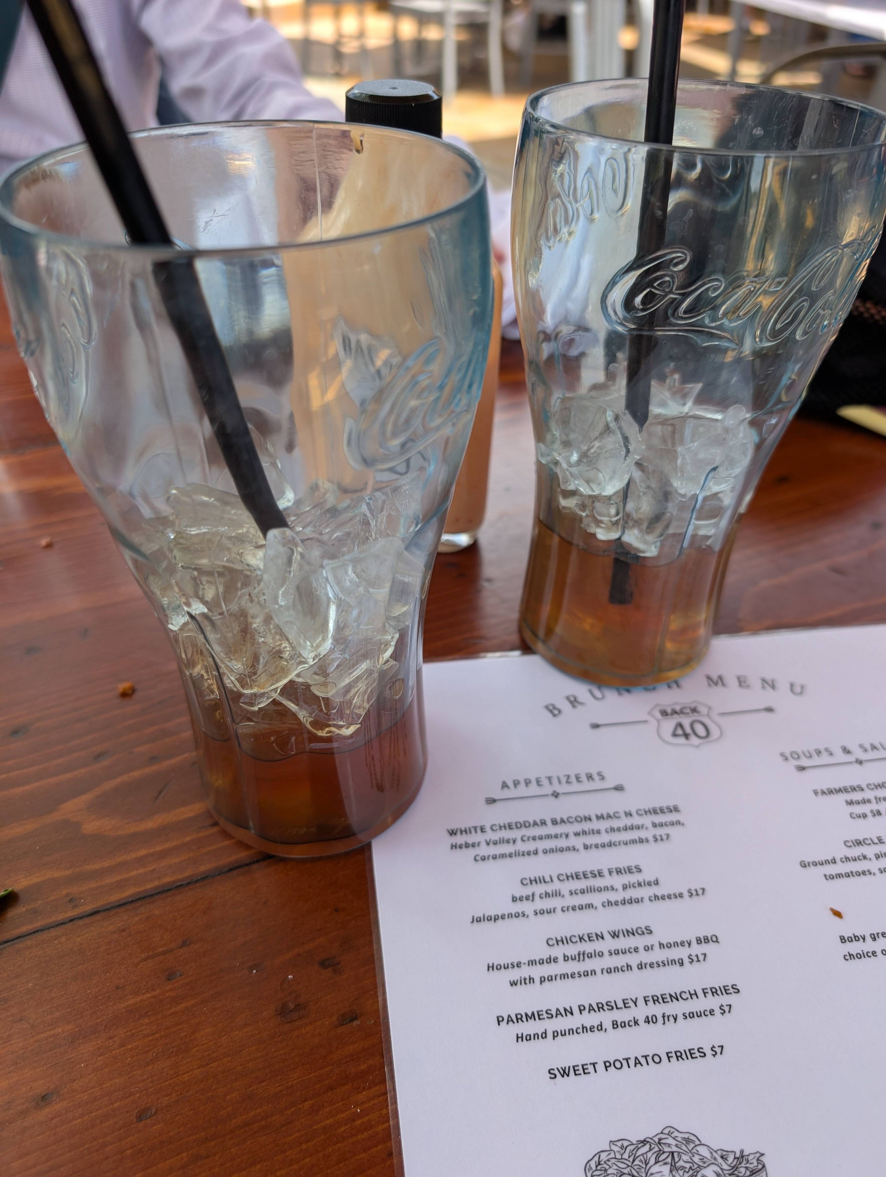 Arnold Palmer at Back 40 Ranch House Grill