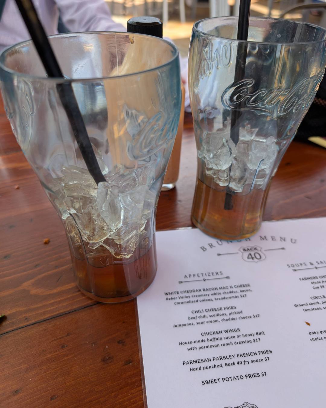 Arnold Palmer at Back 40 Ranch House Grill