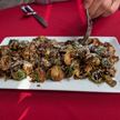 Fried Brussel Sprouts and Smoked Bacon