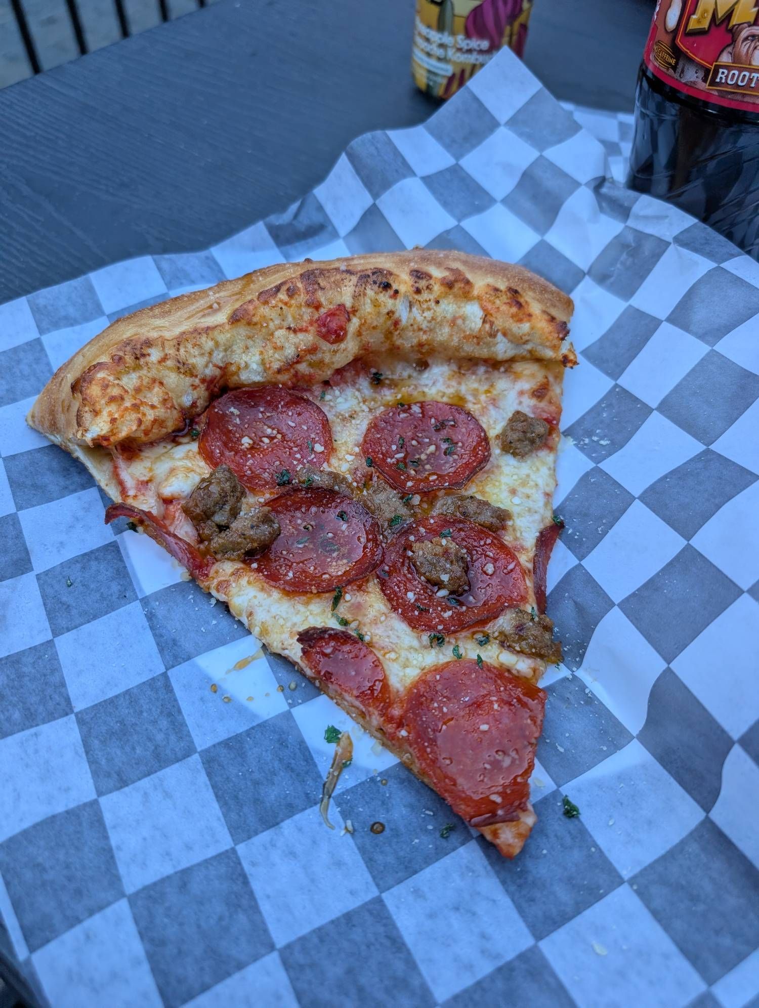 Pepperoni & Sausage Pizza Slice
