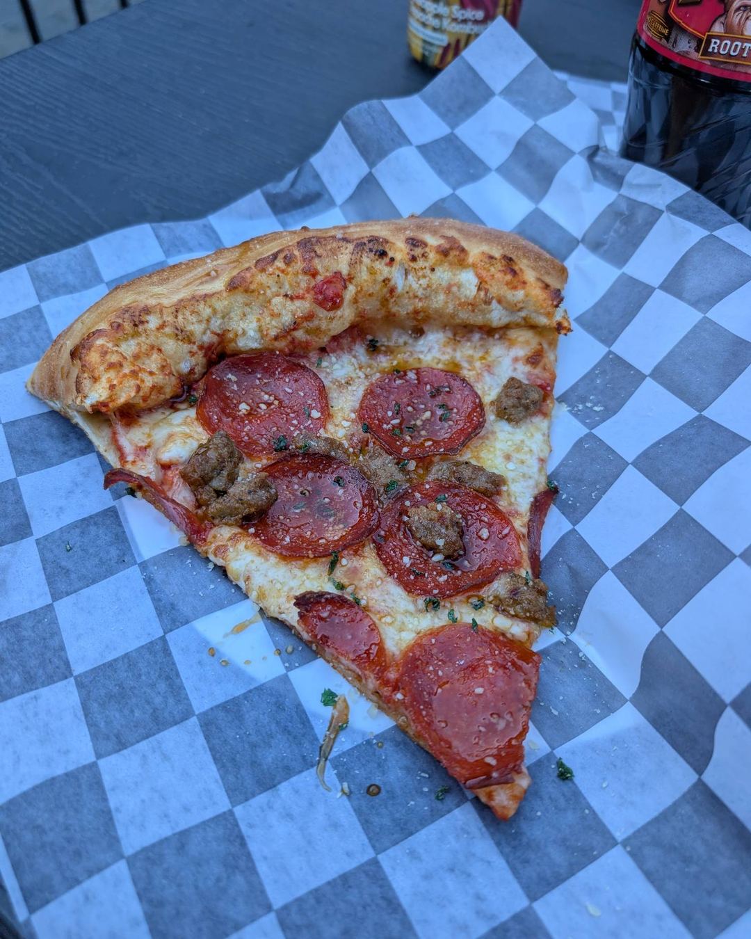 Pepperoni & Sausage Pizza Slice