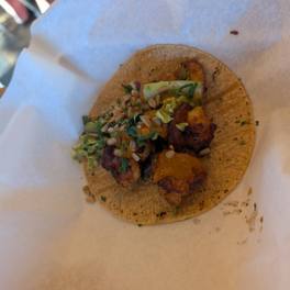 Beer Battered Fish at Facil Taquería