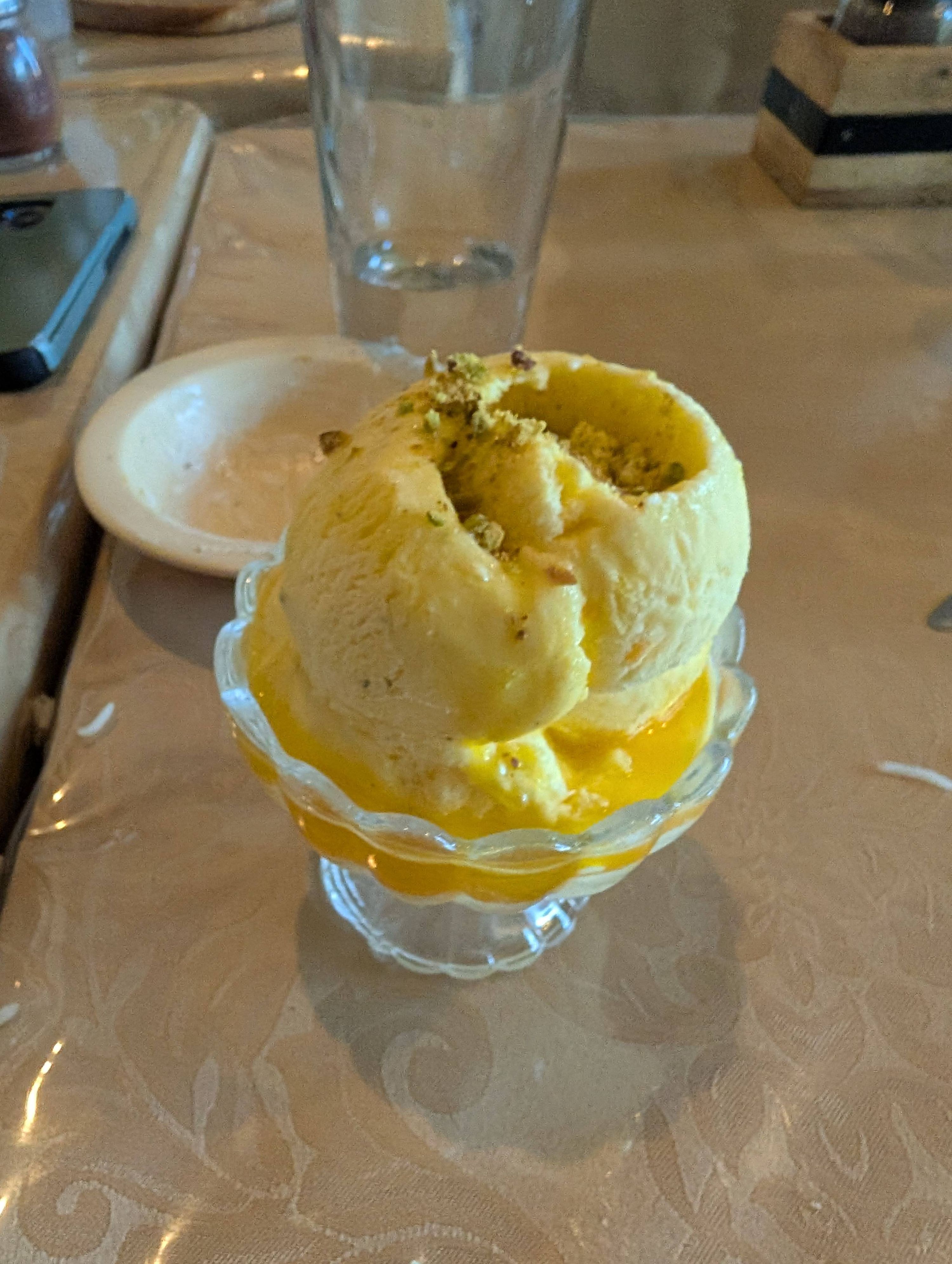 Saffron Ice Cream