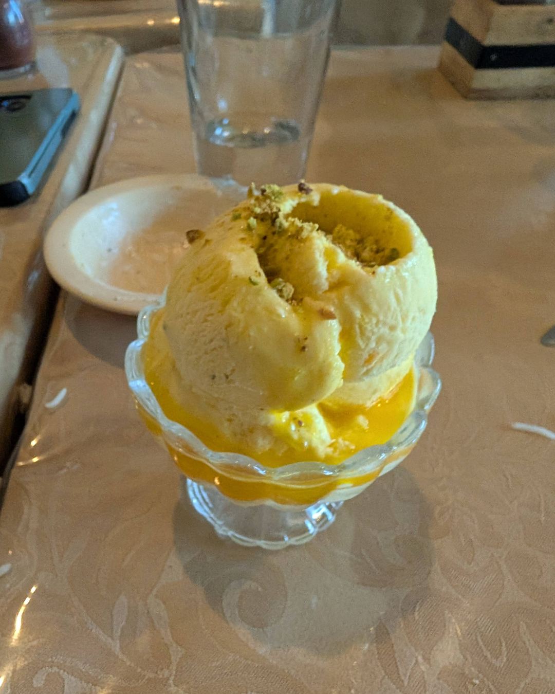 Saffron Ice Cream