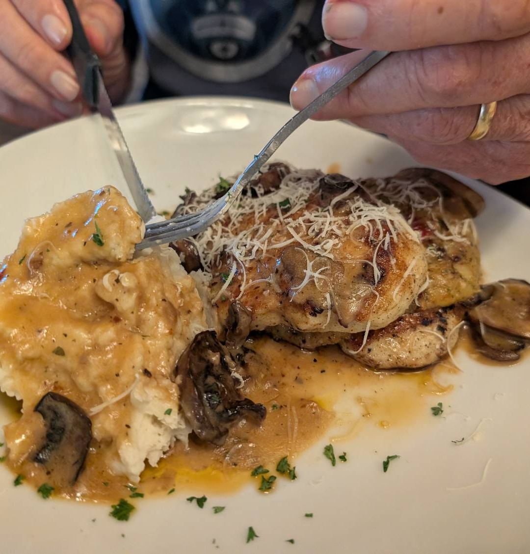 Stuffed Chicken Marsala