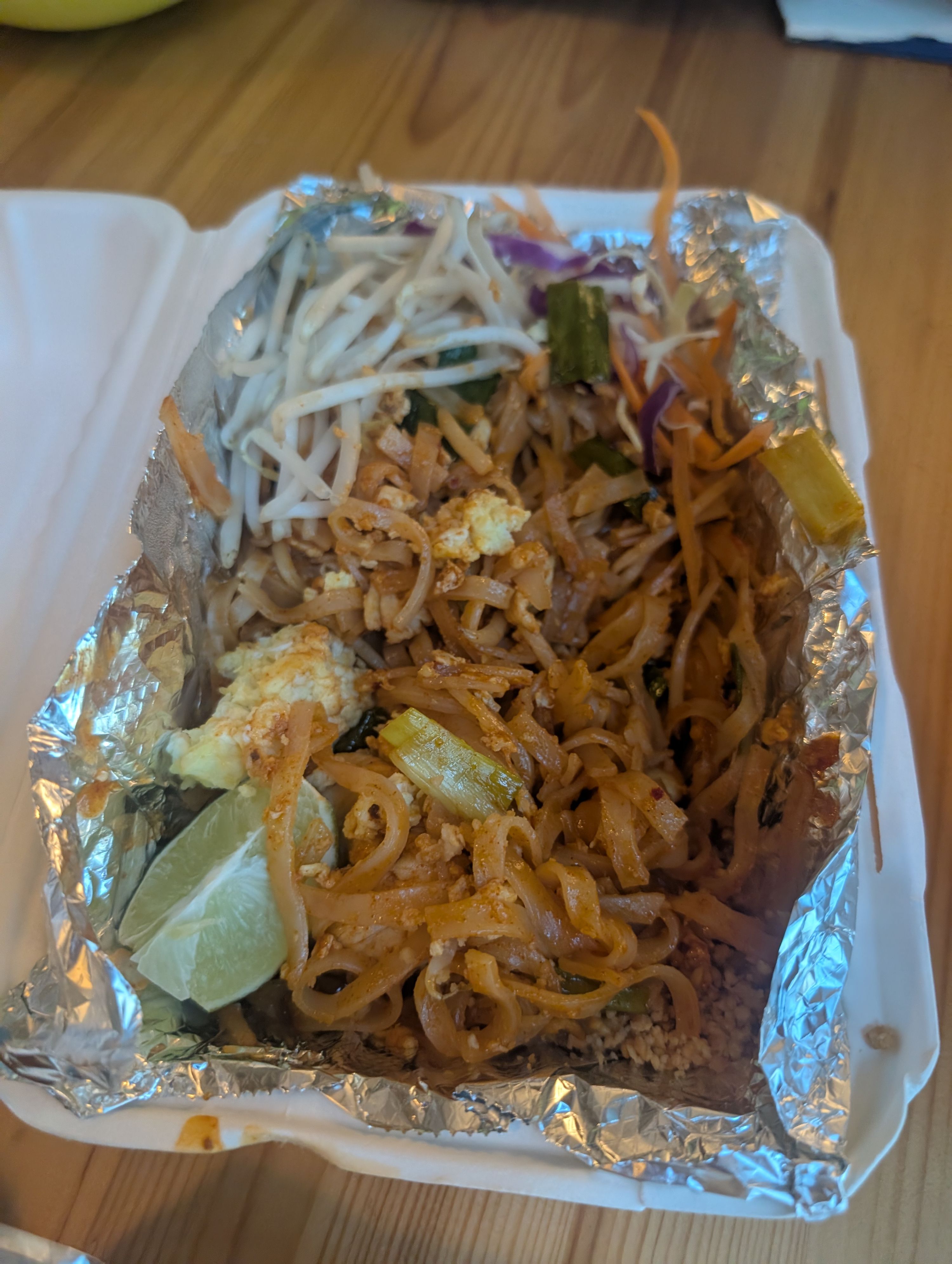 Pad Thai at Rice Thai Eatery