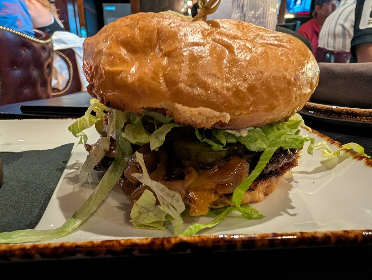 Stingers Bourbon Smash Burger