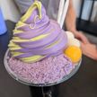 Matcha Ube Mix Shaved Ice
