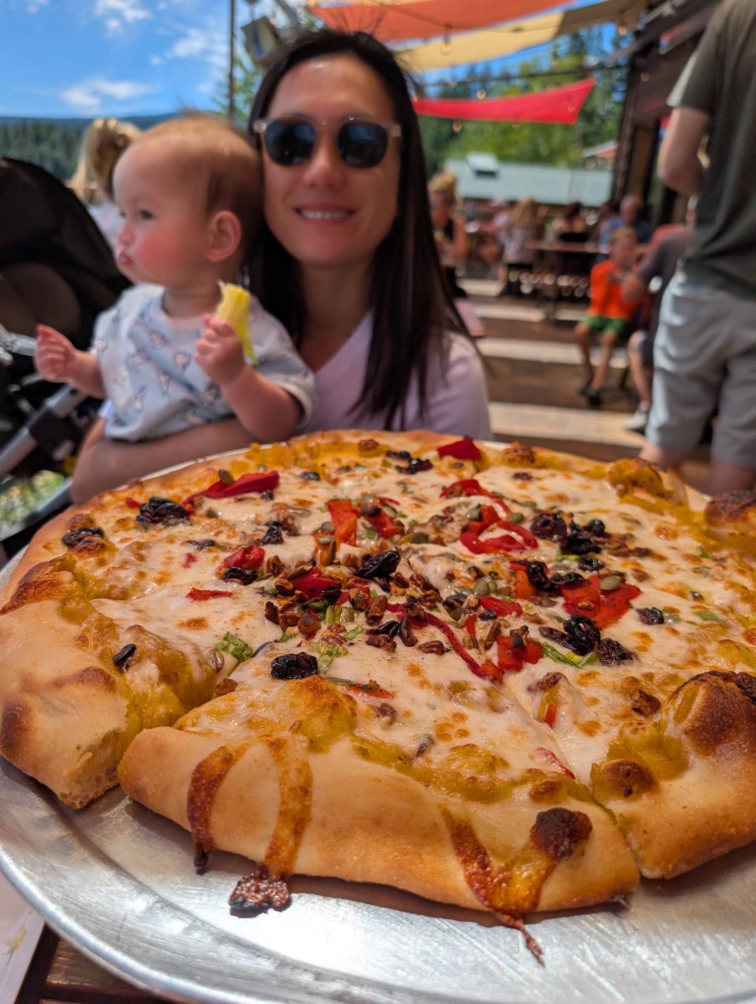 Maple Glazed Butternut Squash Pizza