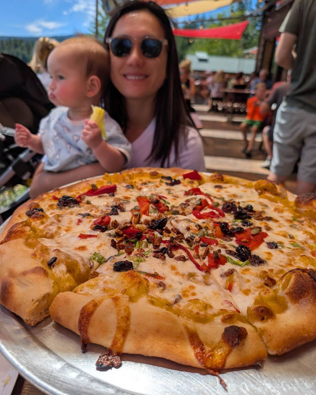 Maple Glazed Butternut Squash Pizza