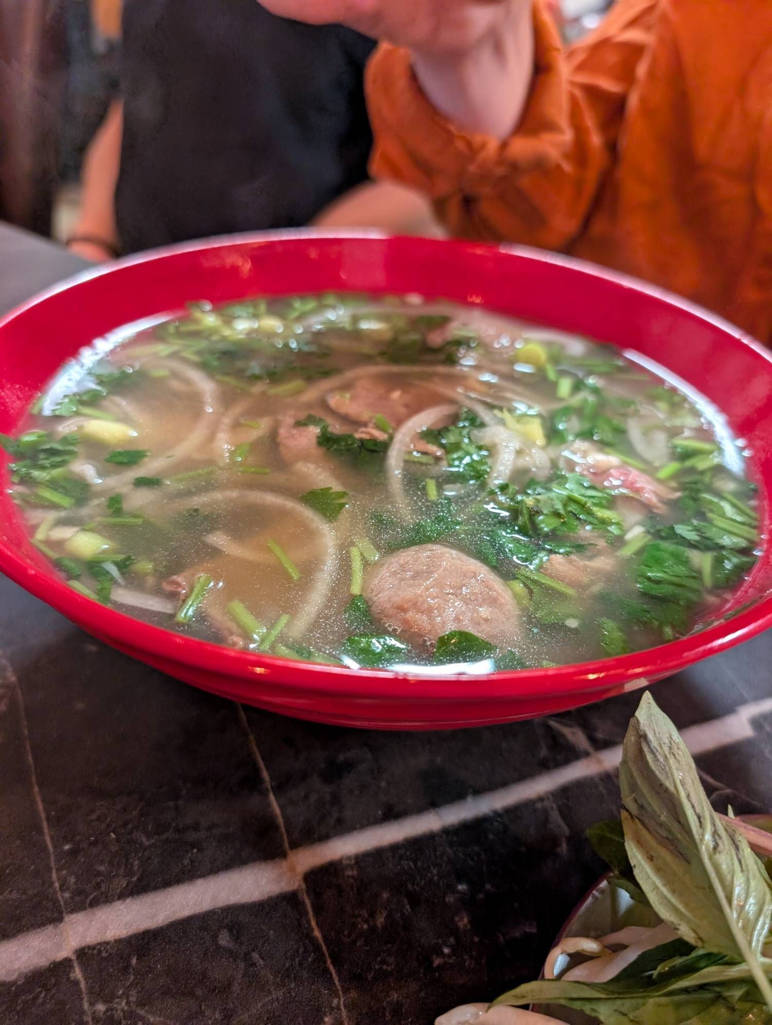 Rare Steak & Meatball Pho
