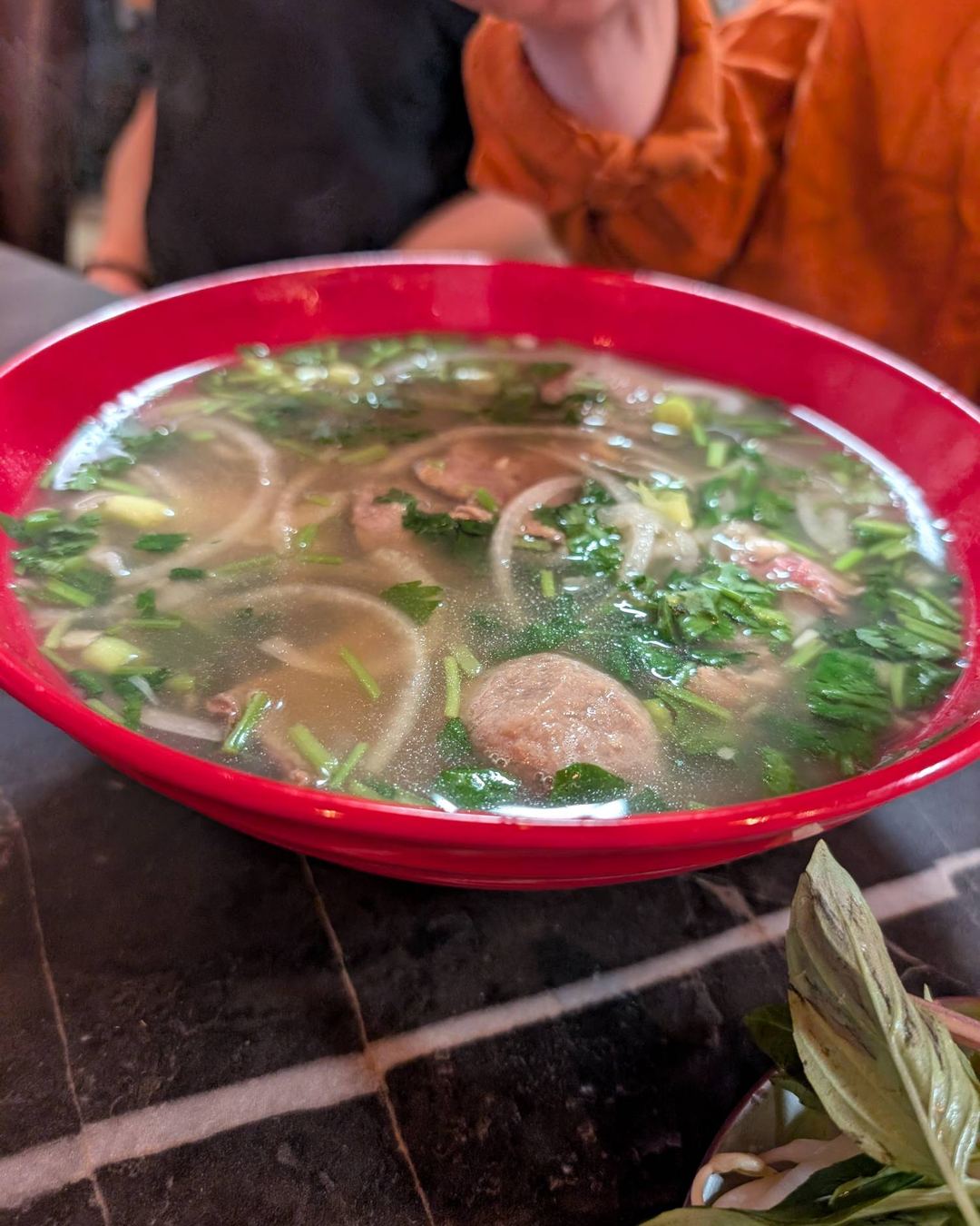 Rare Steak & Meatball Pho