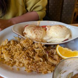 Chicken Fried Steak Benedict