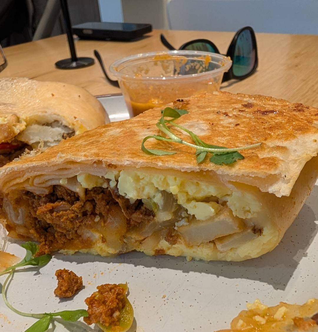 Breakfast Burrito at Hill's Kitchen - Park City