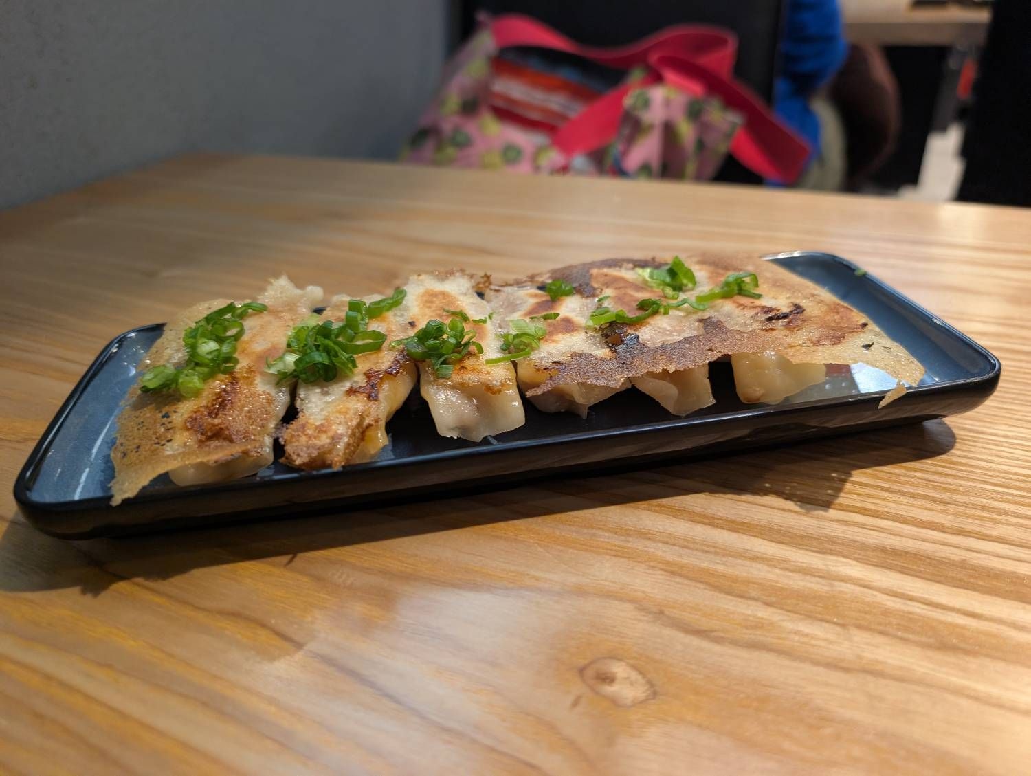 Beef w.Celery Fried Dumplings(6) at Hometown Dumpling 弄堂生煎