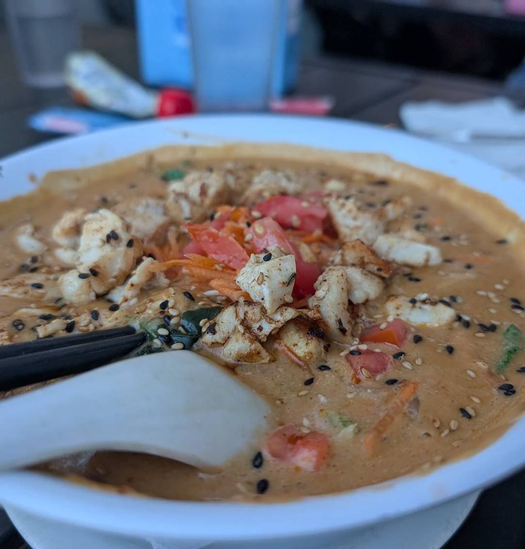 Khao Soi (Thai Curry Noodles) at Rice Thai Eatery