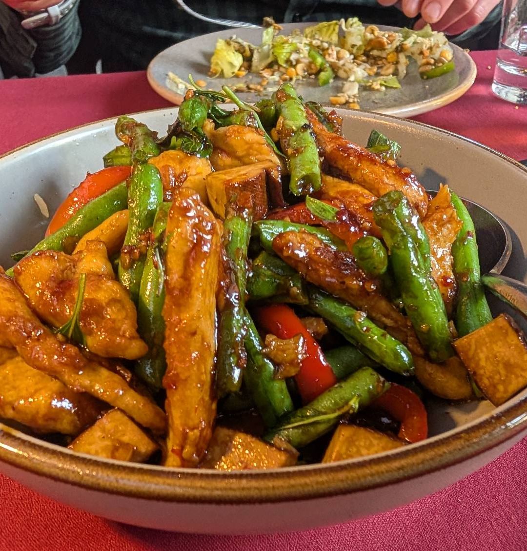 Fiery Chicken with Hodo Tofu