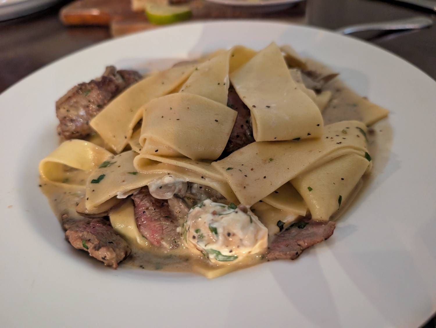 Beef Stroganoff