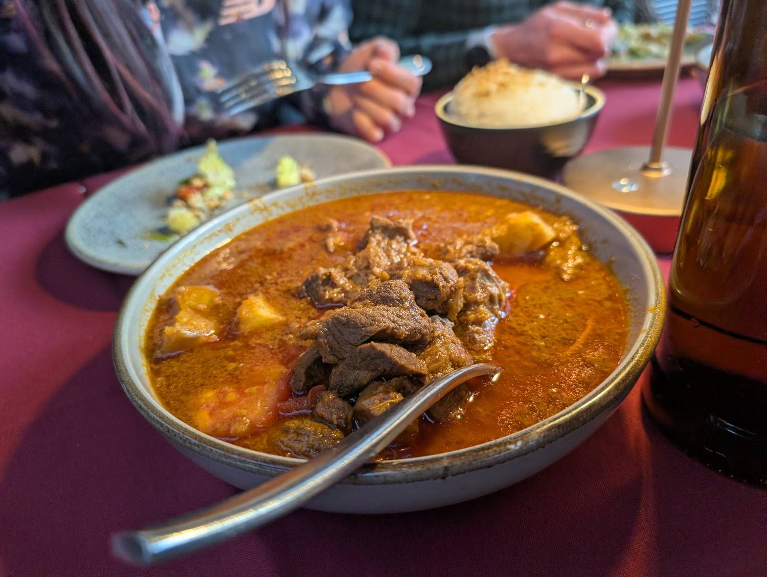 Burmese Style Curry Lamb