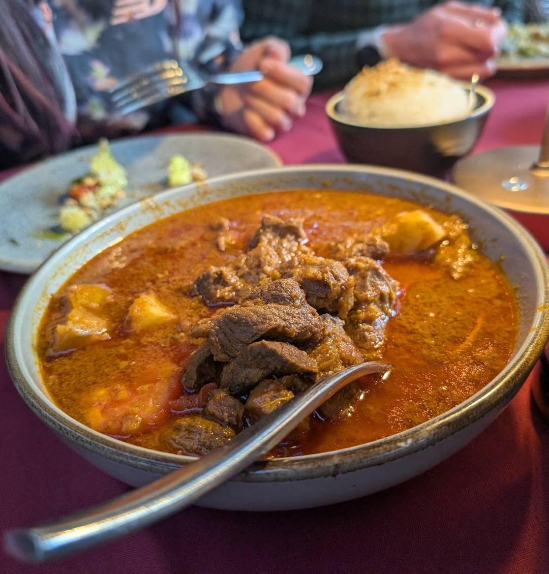 Burmese Style Curry Lamb at Burma Love