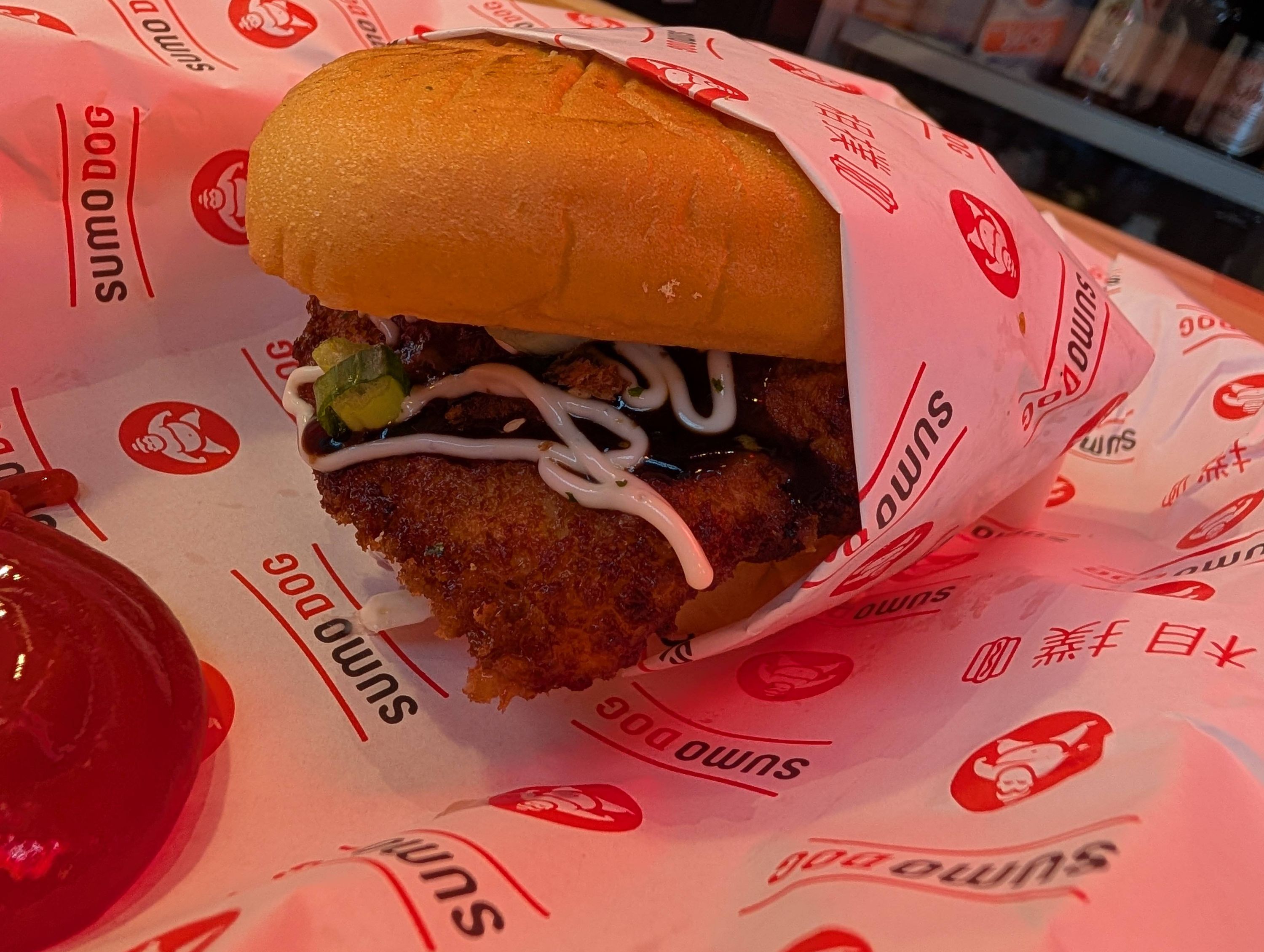 Chicken Katsu at Sumo Dog