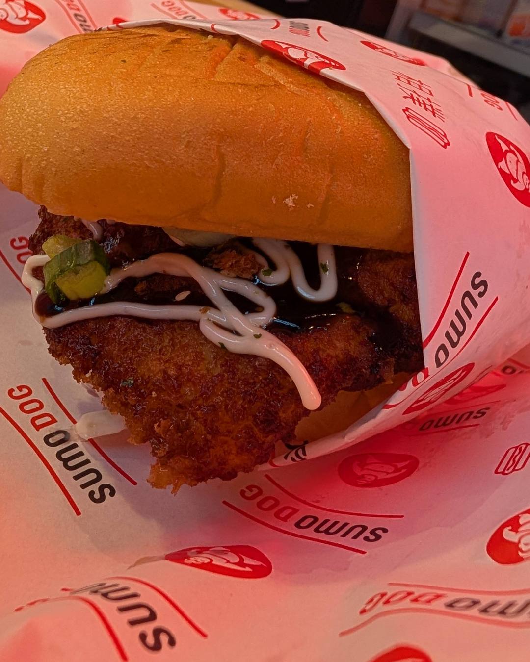 Chicken Katsu at Sumo Dog