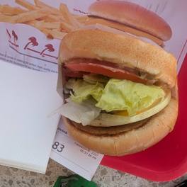 Cheeseburger at In-N-Out Burger