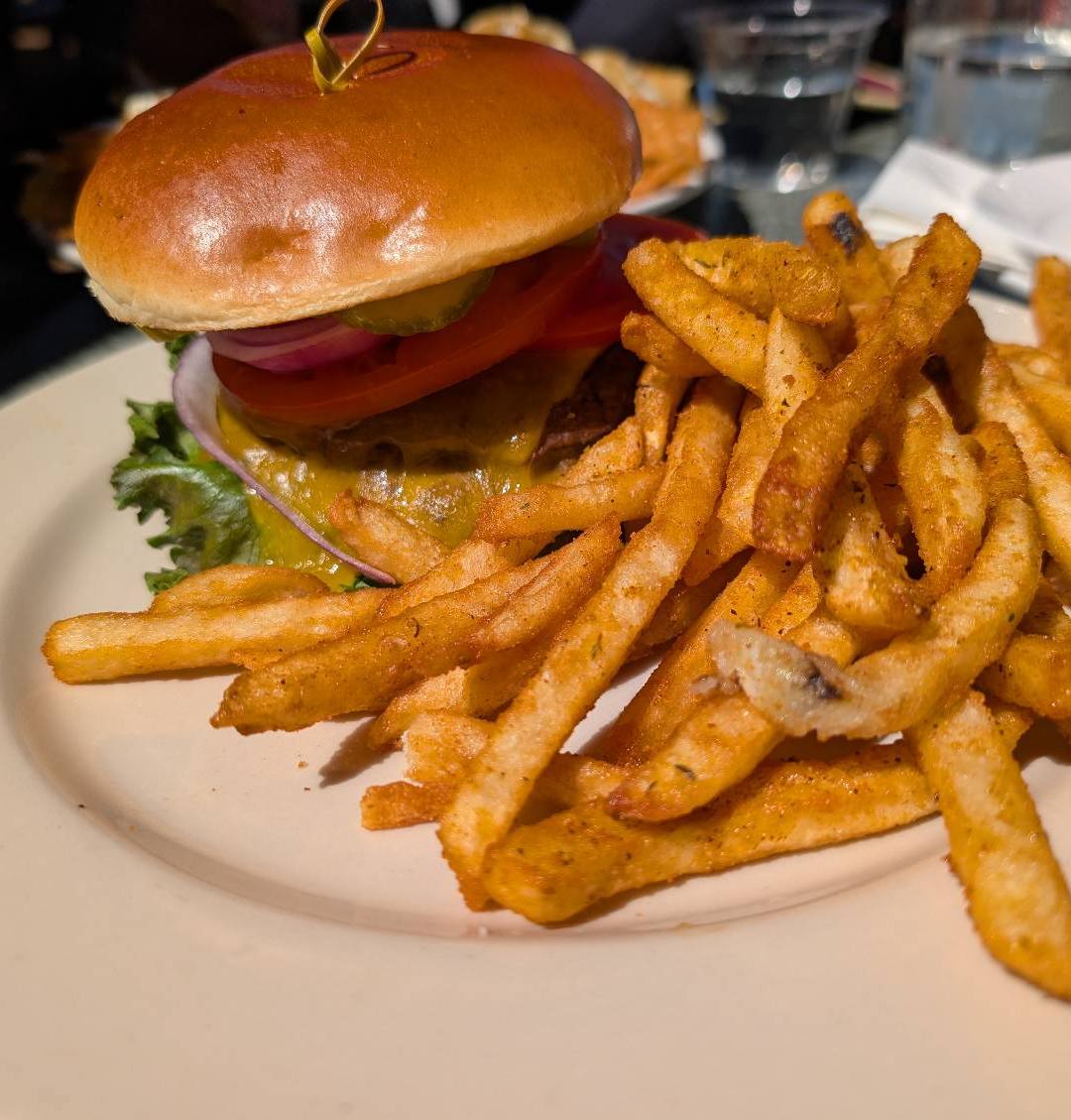 The Grove Burger at The Grove Beach Bar & Grill