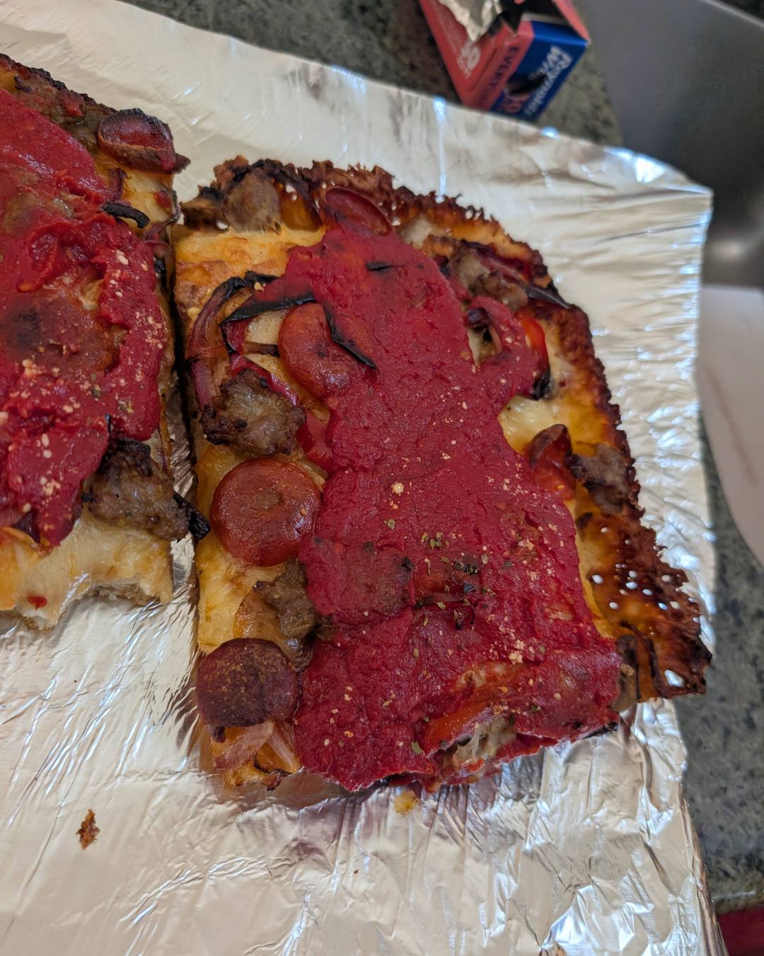 Detroit Cheese at Slice House by Tony Gemignani
